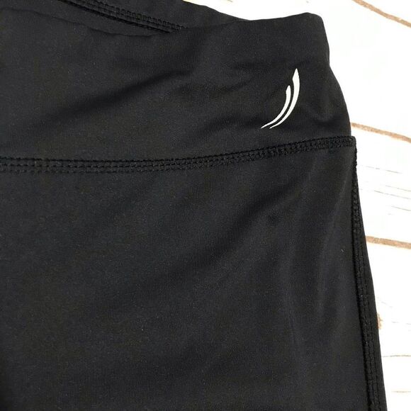 Exertek Cropped Active Wear Black‎ Pants size small loungewear - Picture 3 of 11